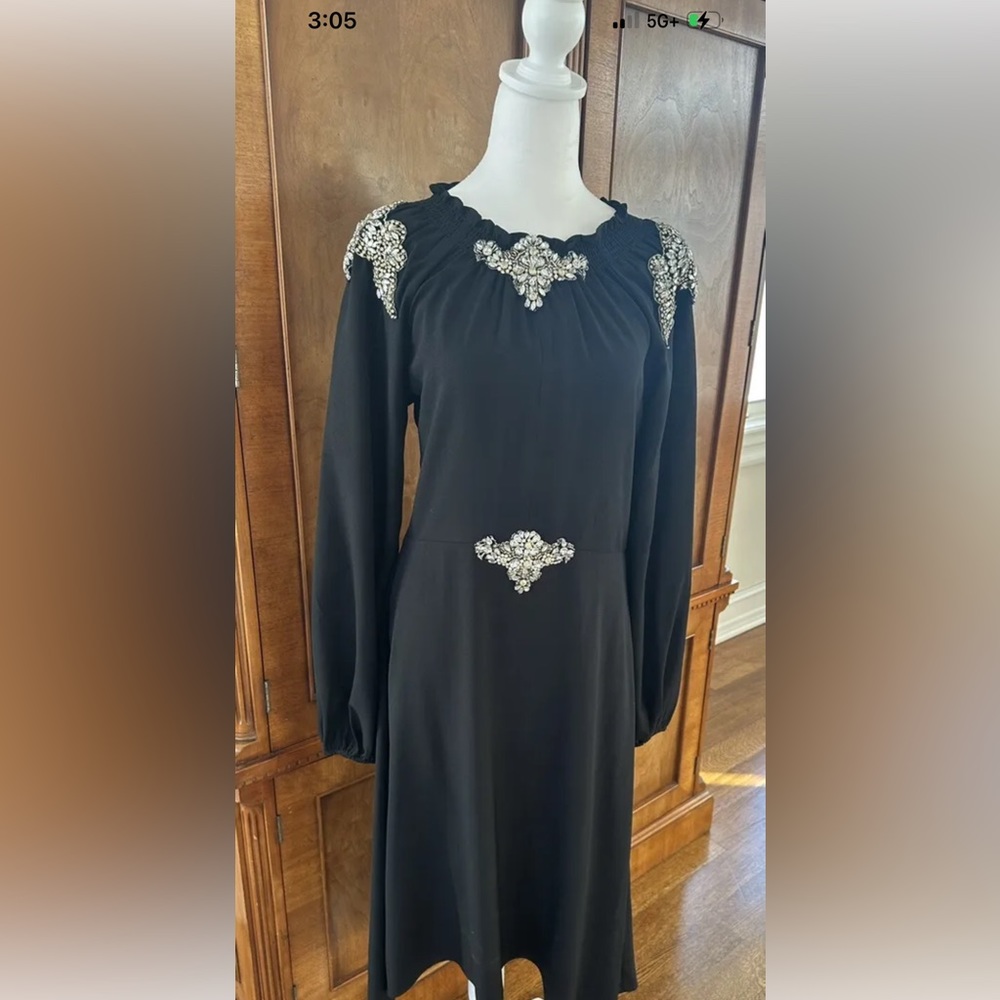 DODO BAR ORR BEJEWLED DRESS